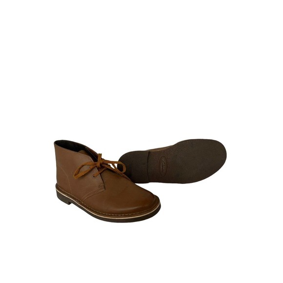 Clarks‎ Boots Men 7M Brown Bushacre II Chukka Ankle Leather Round Toe 26112317 main image 6